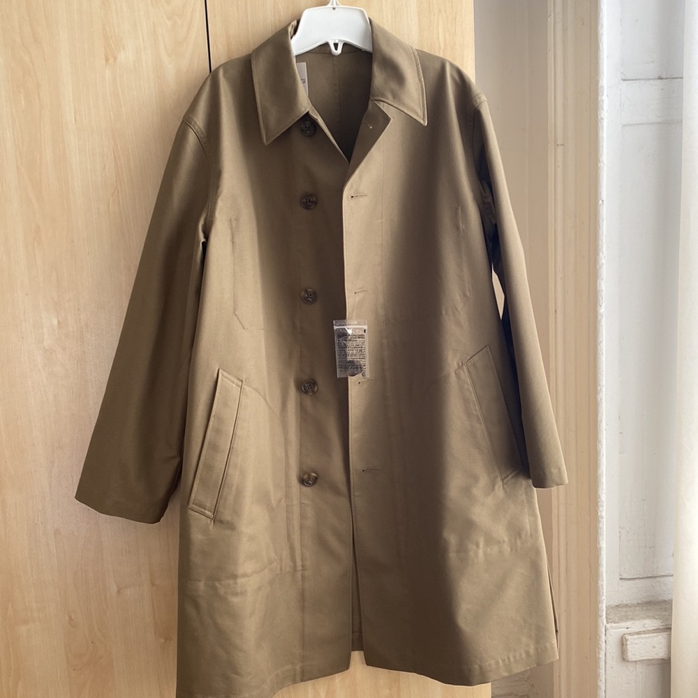 UNIQLO U Mens Car Coat New. Sz XXS